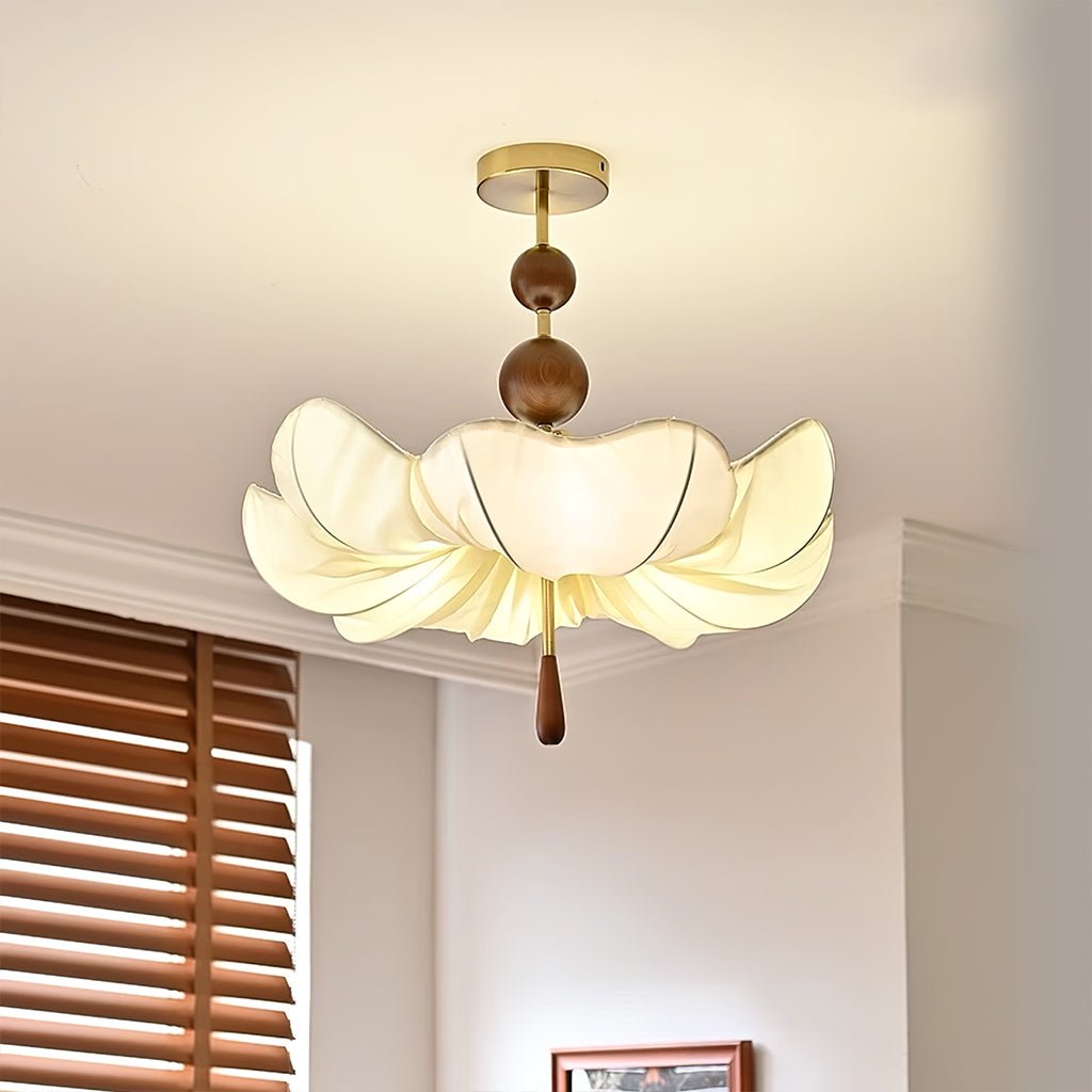Floralis Fabeic Ceiling Light - Letslighting