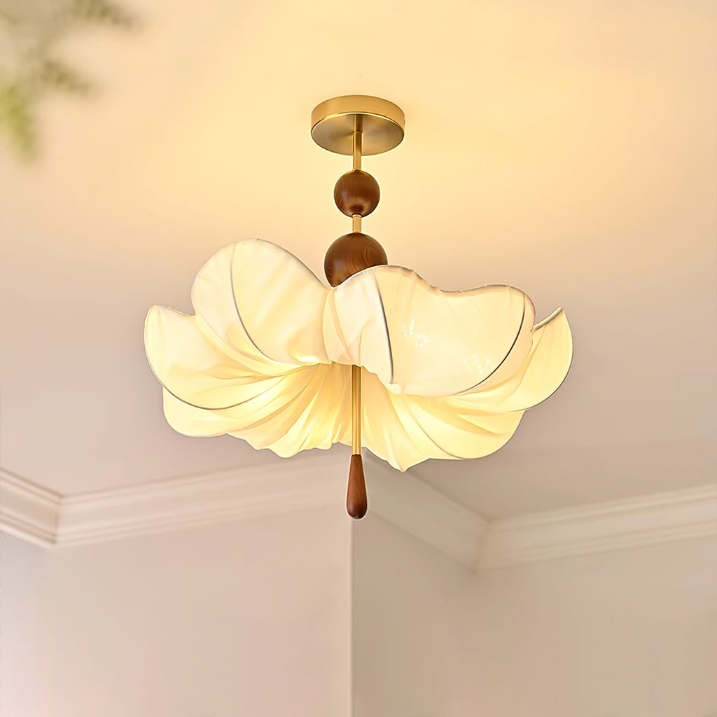 Floralis Fabeic Ceiling Light - Letslighting