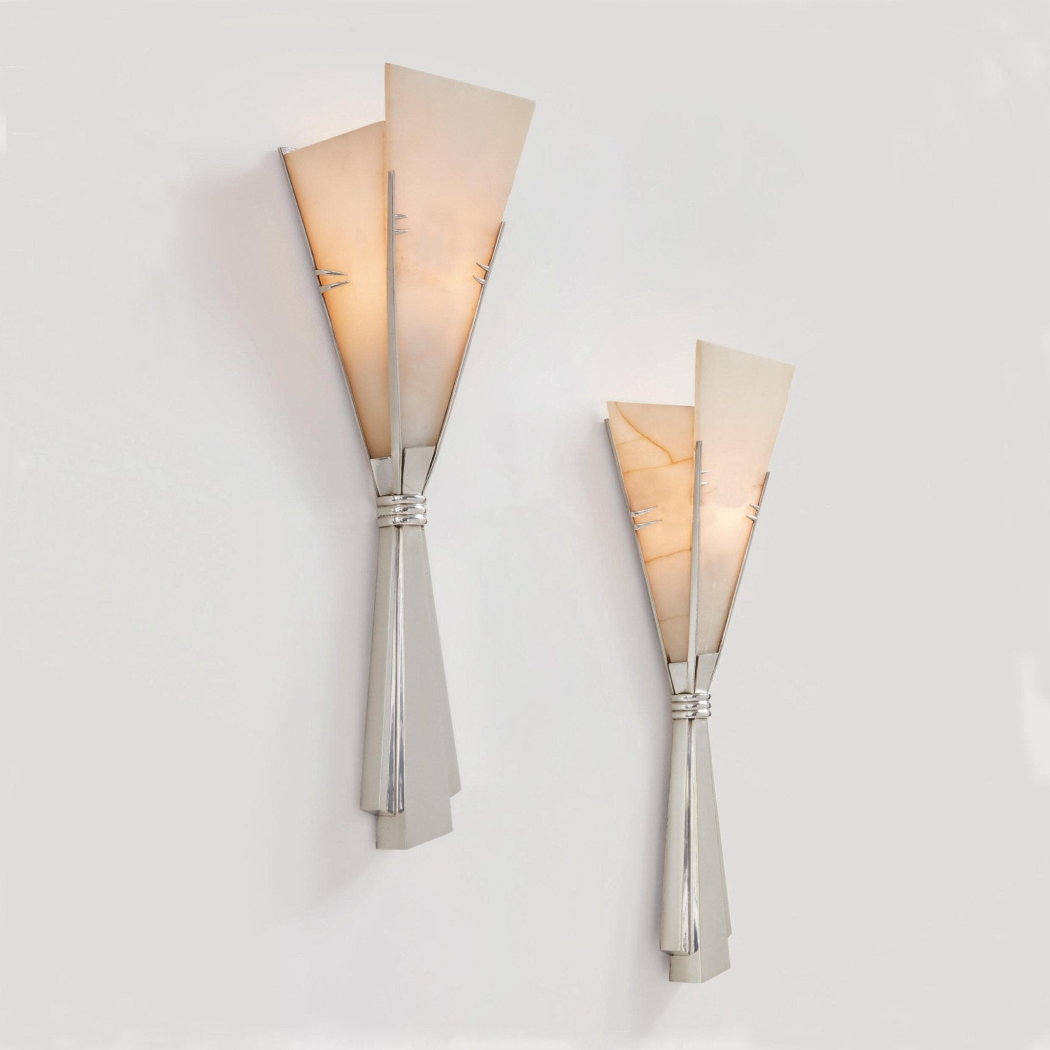 Florent Alabaster Fan Wall Sconce - Letslighting