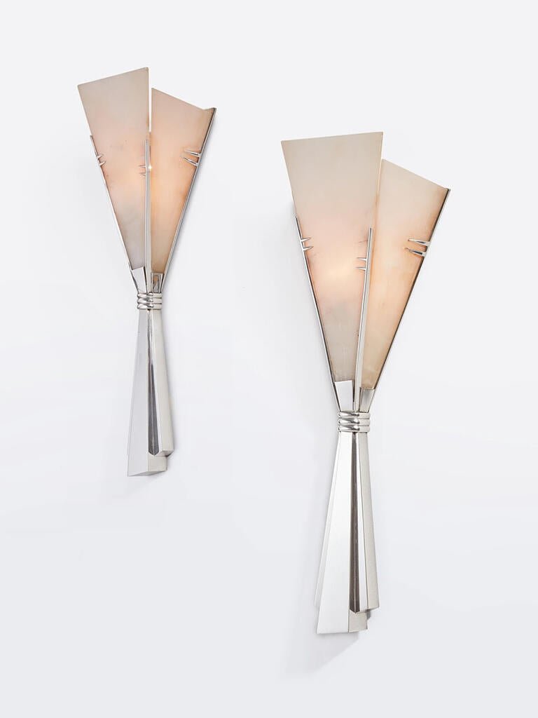 Florent Alabaster Fan Wall Sconce - Letslighting