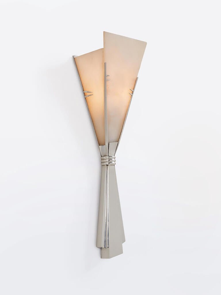 Florent Alabaster Fan Wall Sconce - Letslighting