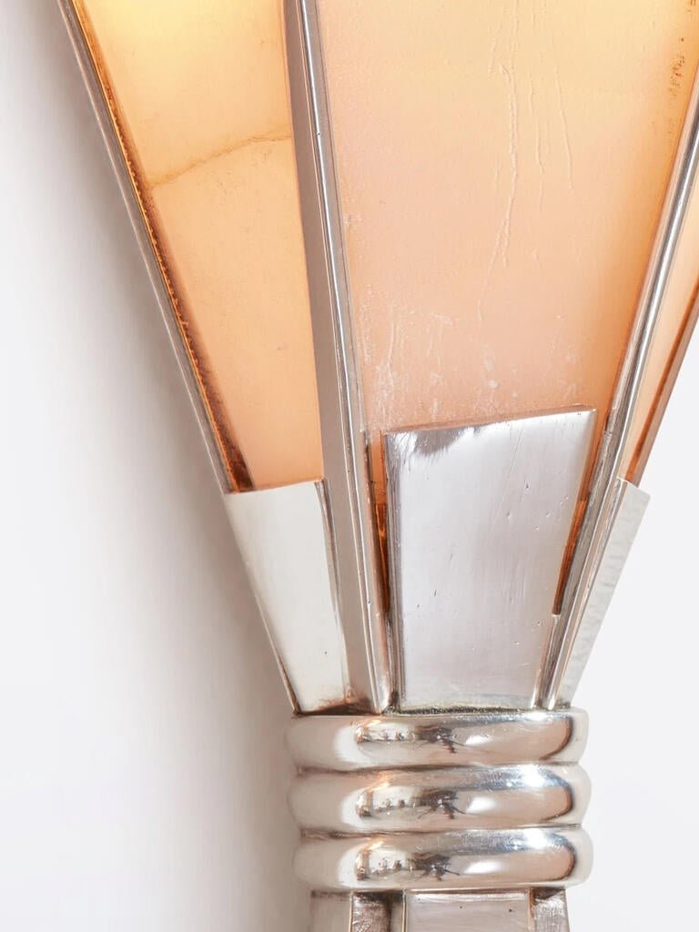 Florent Alabaster Fan Wall Sconce - Letslighting