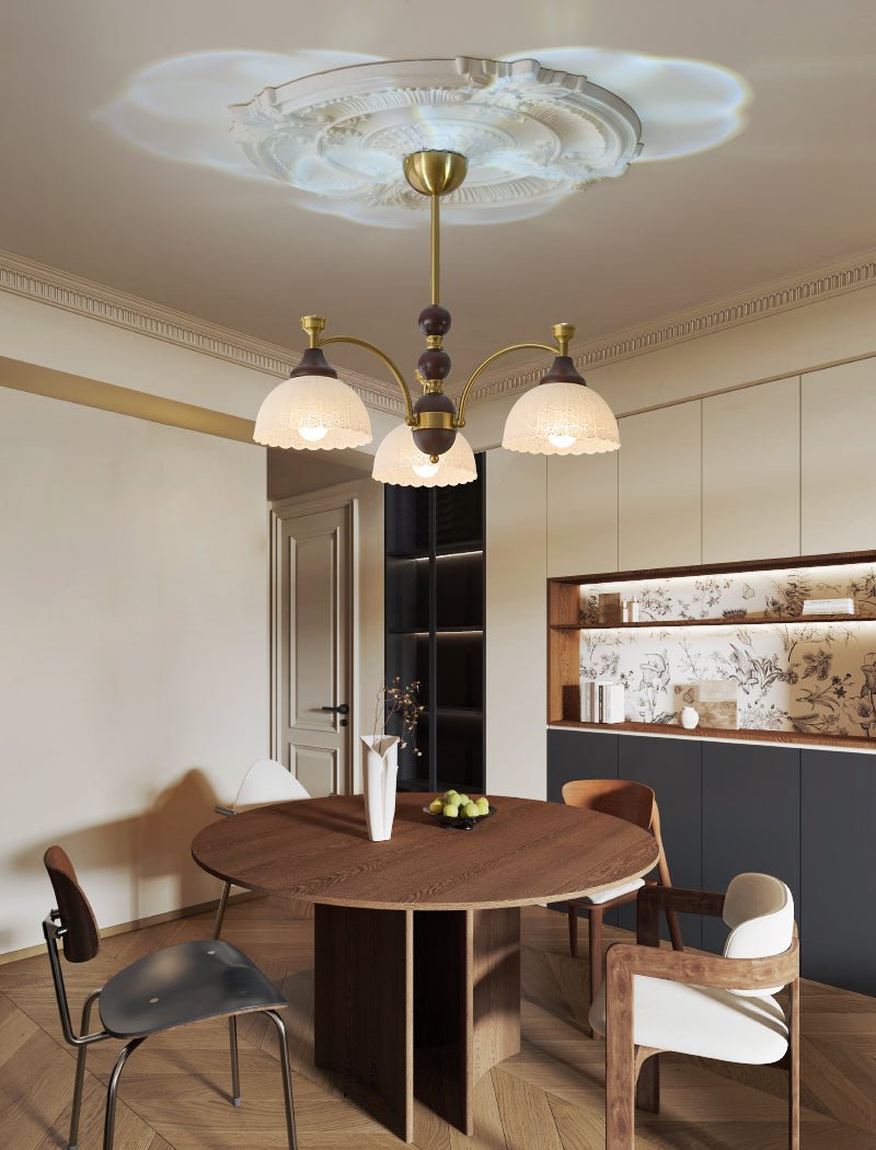 Vosolir Traditional Elegance Wood Chandelier - Letslighting