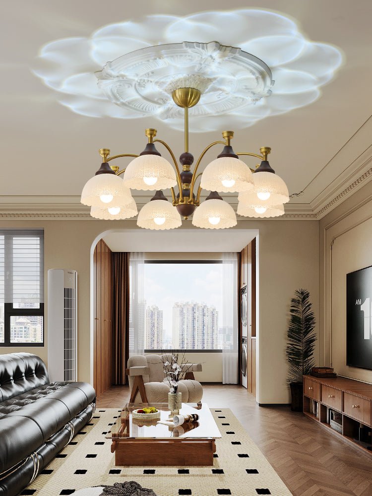 Vosolir Traditional Elegance Wood Chandelier - Letslighting