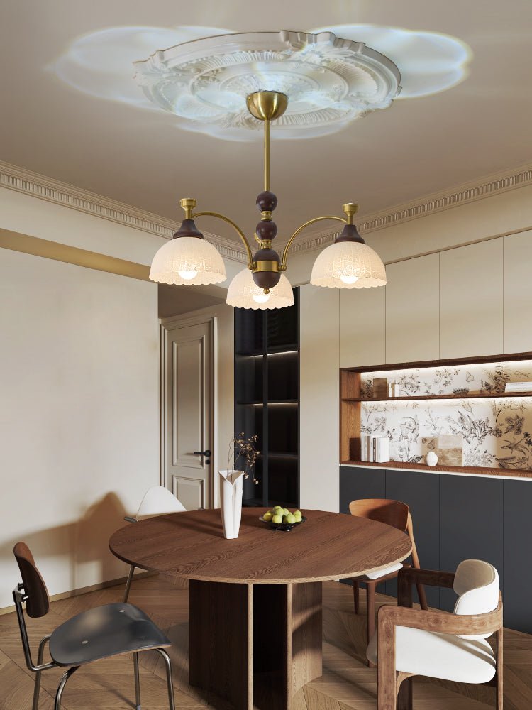 Vosolir Traditional Elegance Wood Chandelier - Letslighting