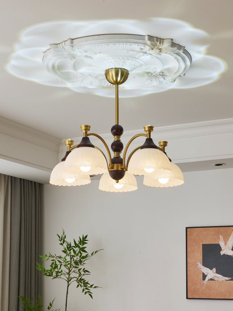 Vosolir Traditional Elegance Wood Chandelier - Letslighting