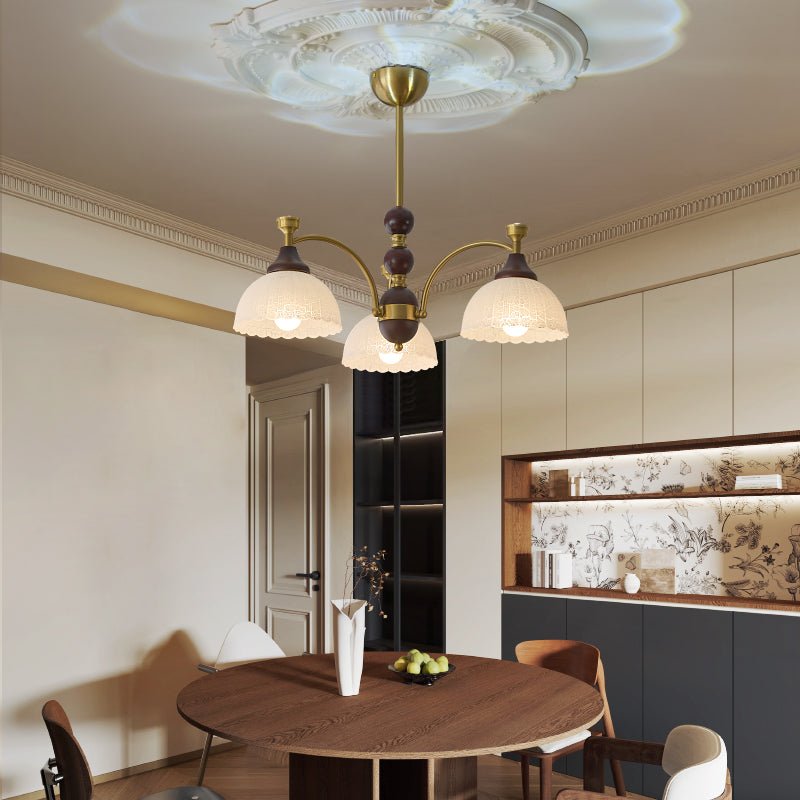 Vosolir Traditional Elegance Wood Chandelier - Letslighting