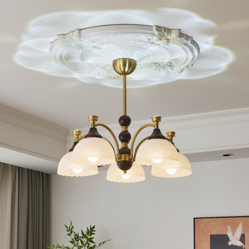 Vosolir Traditional Elegance Wood Chandelier - Letslighting