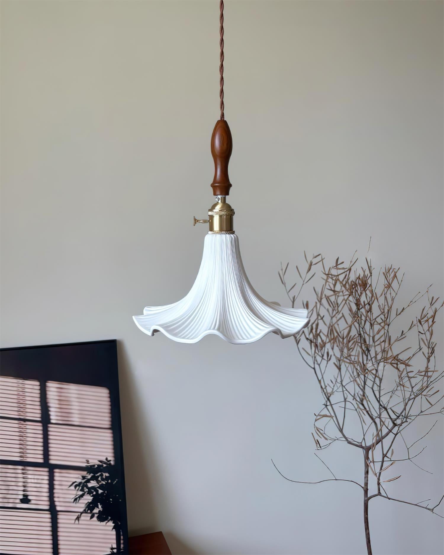 Florin Floral Ripple Pendant Lamp - Letslighting