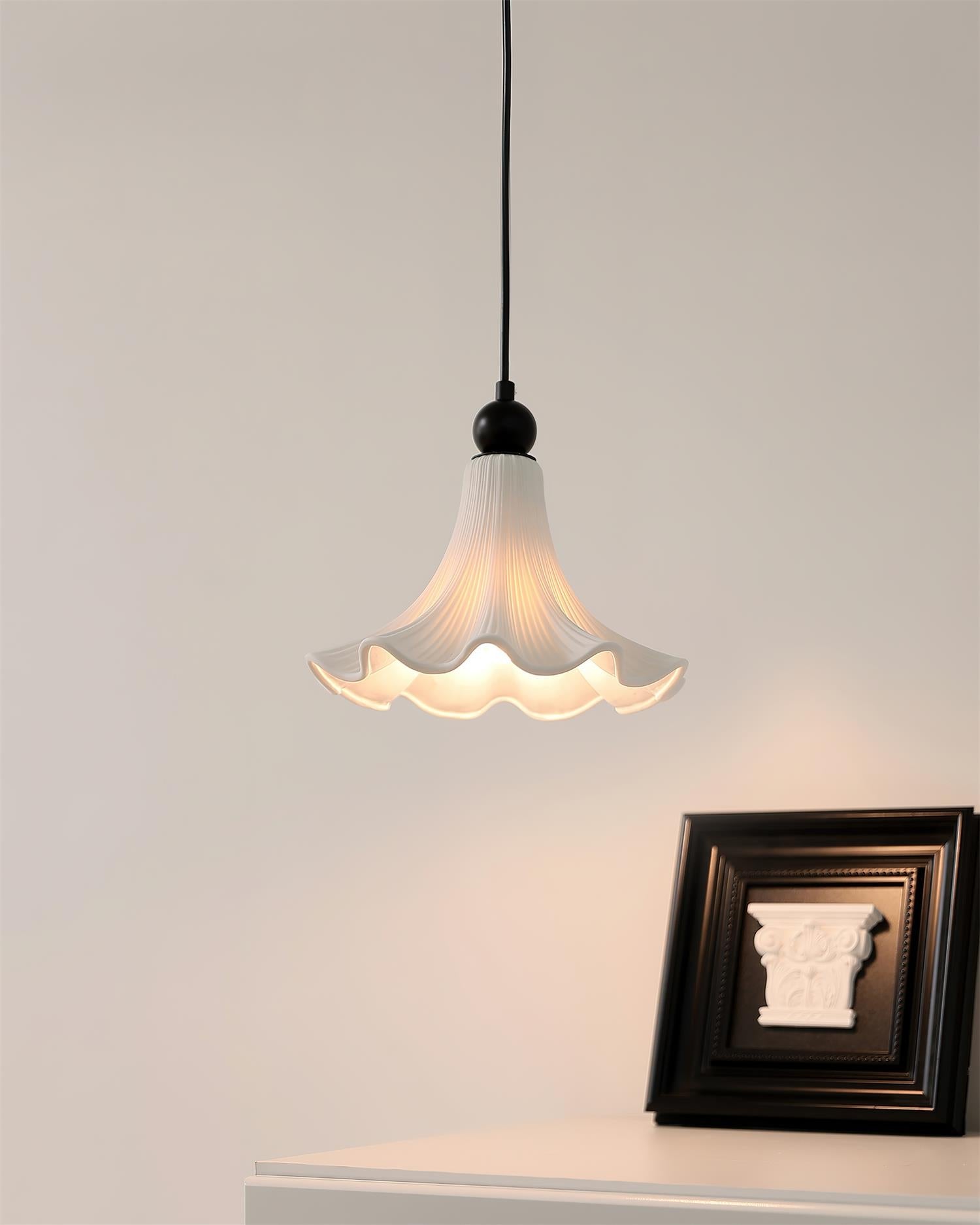 Florin Floral Ripple Pendant Lamp - Letslighting