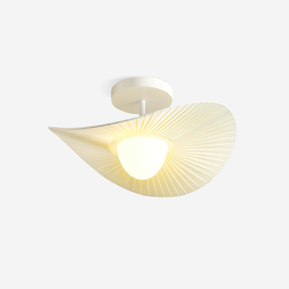 Florina Ceiling Lamp Pleated Fabric Sculptural - Letslighting