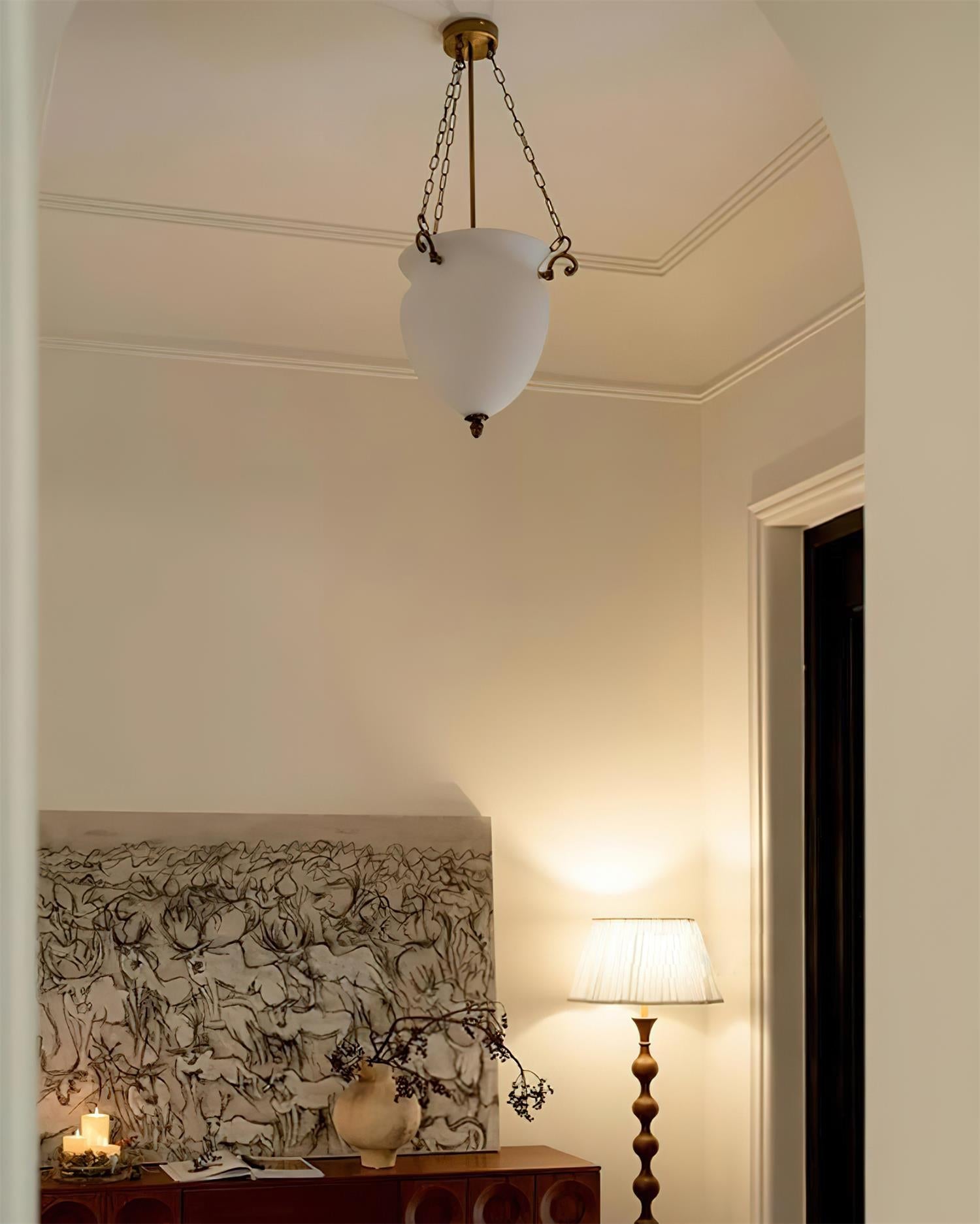 Florko Pendant Lamp Glass Urn - Letslighting