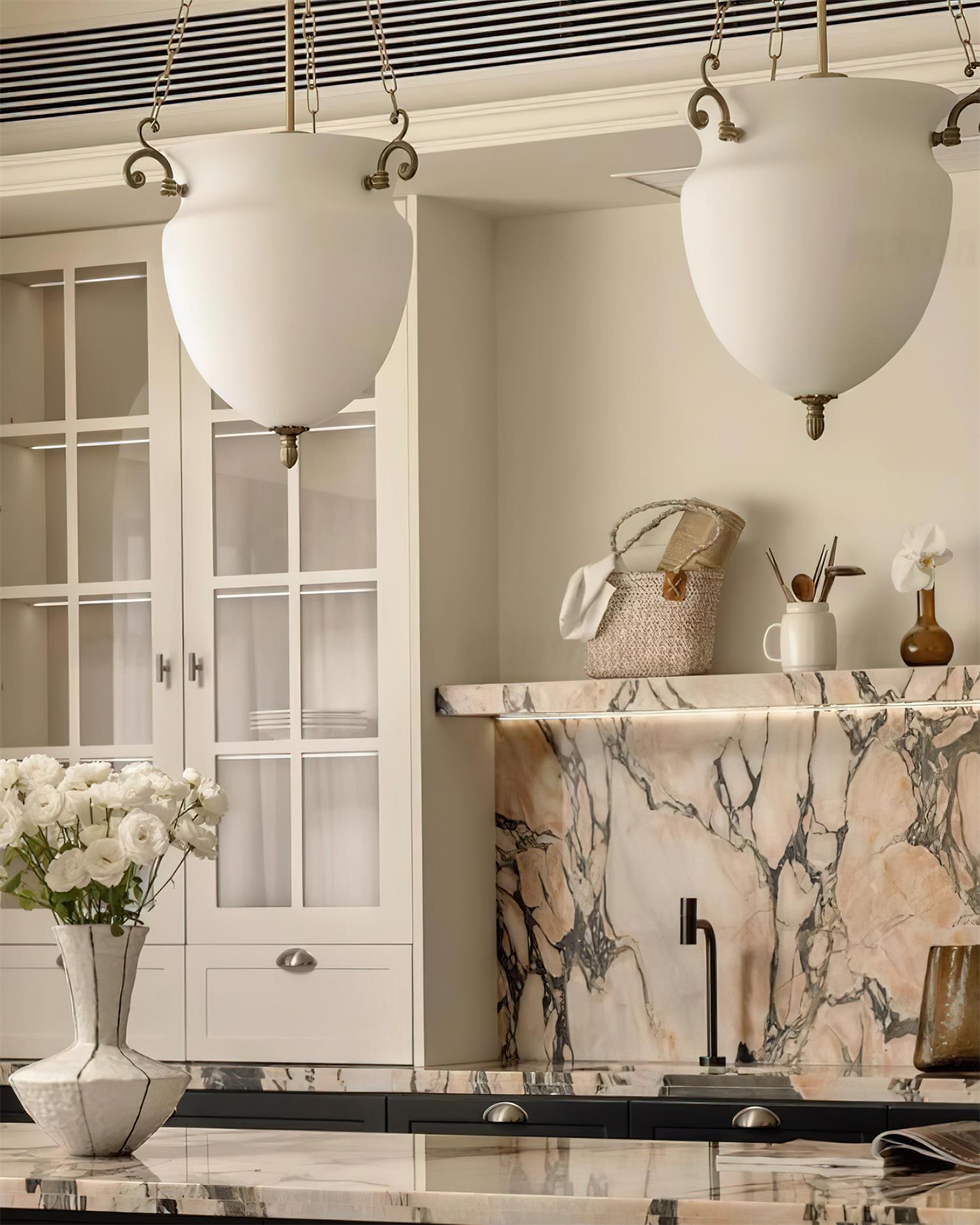 Florko Pendant Lamp Glass Urn - Letslighting