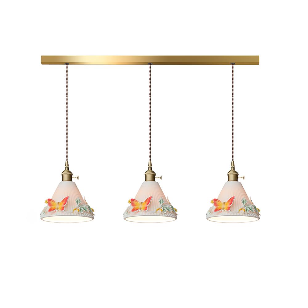 Florynna Pendant Lamp Pleated Blossom Elegance - Letslighting