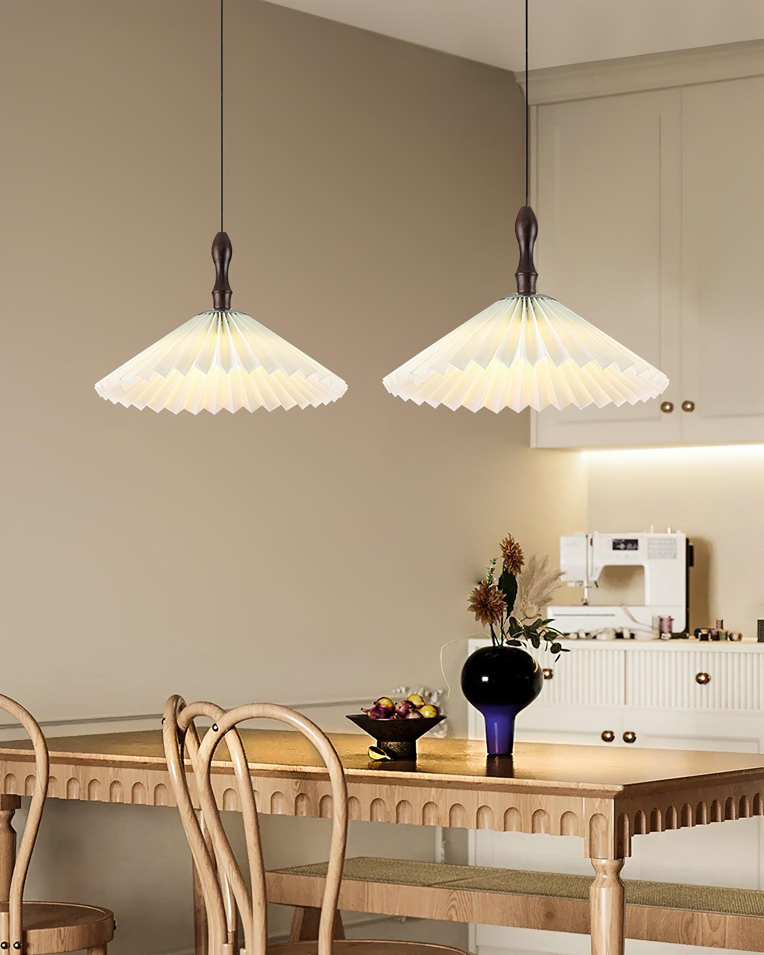 Petal Fashion Wood Pendant Lamp - Letslighting
