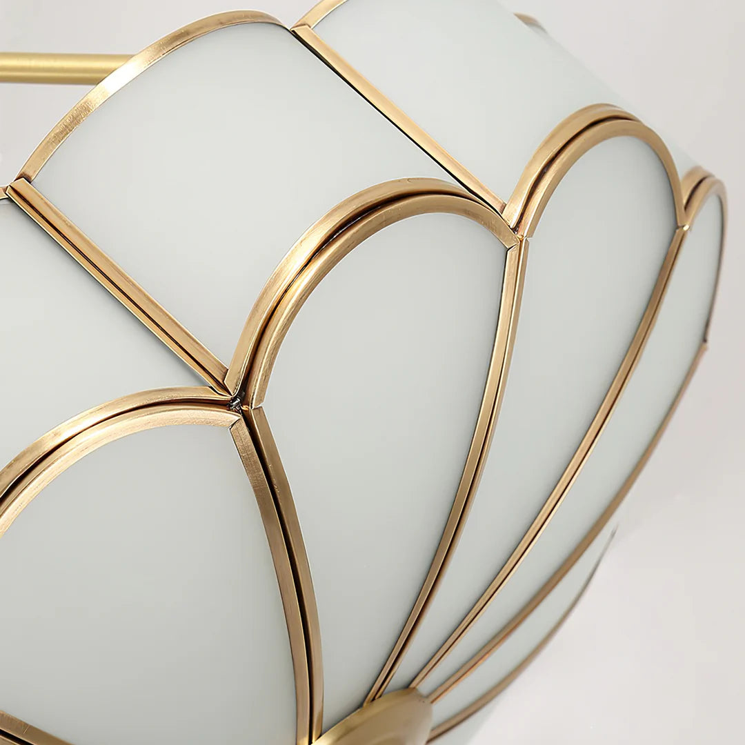 Tiffany Modern Flower Shape Glass Ceiling Light - Letslighting