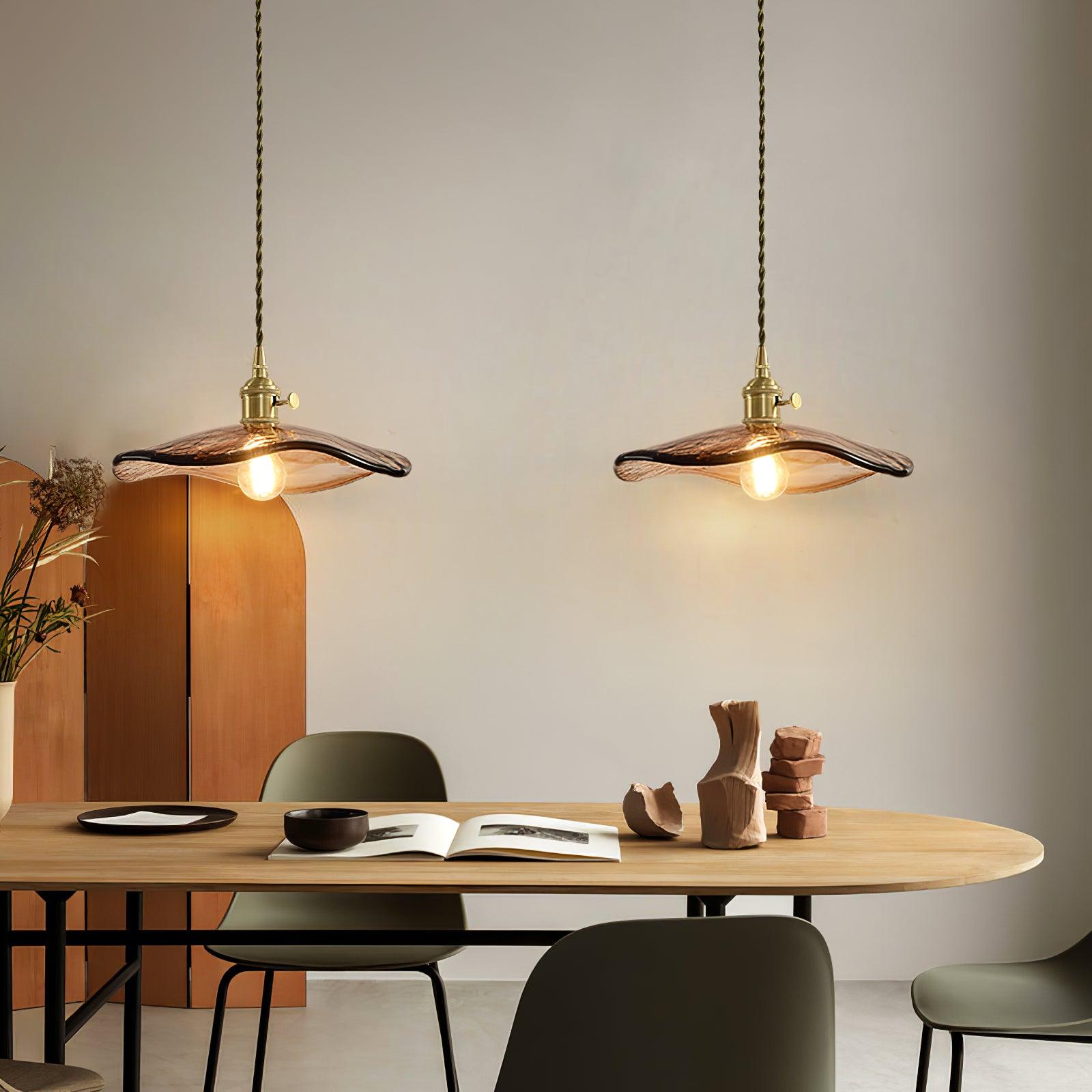 Nyros Glass Light Luxury Pendant Light - Letslighting