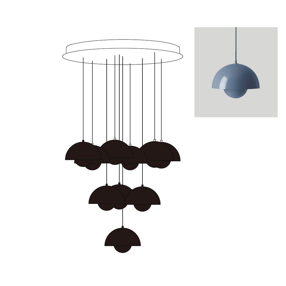 Flowerpot Chandelier - Letslighting