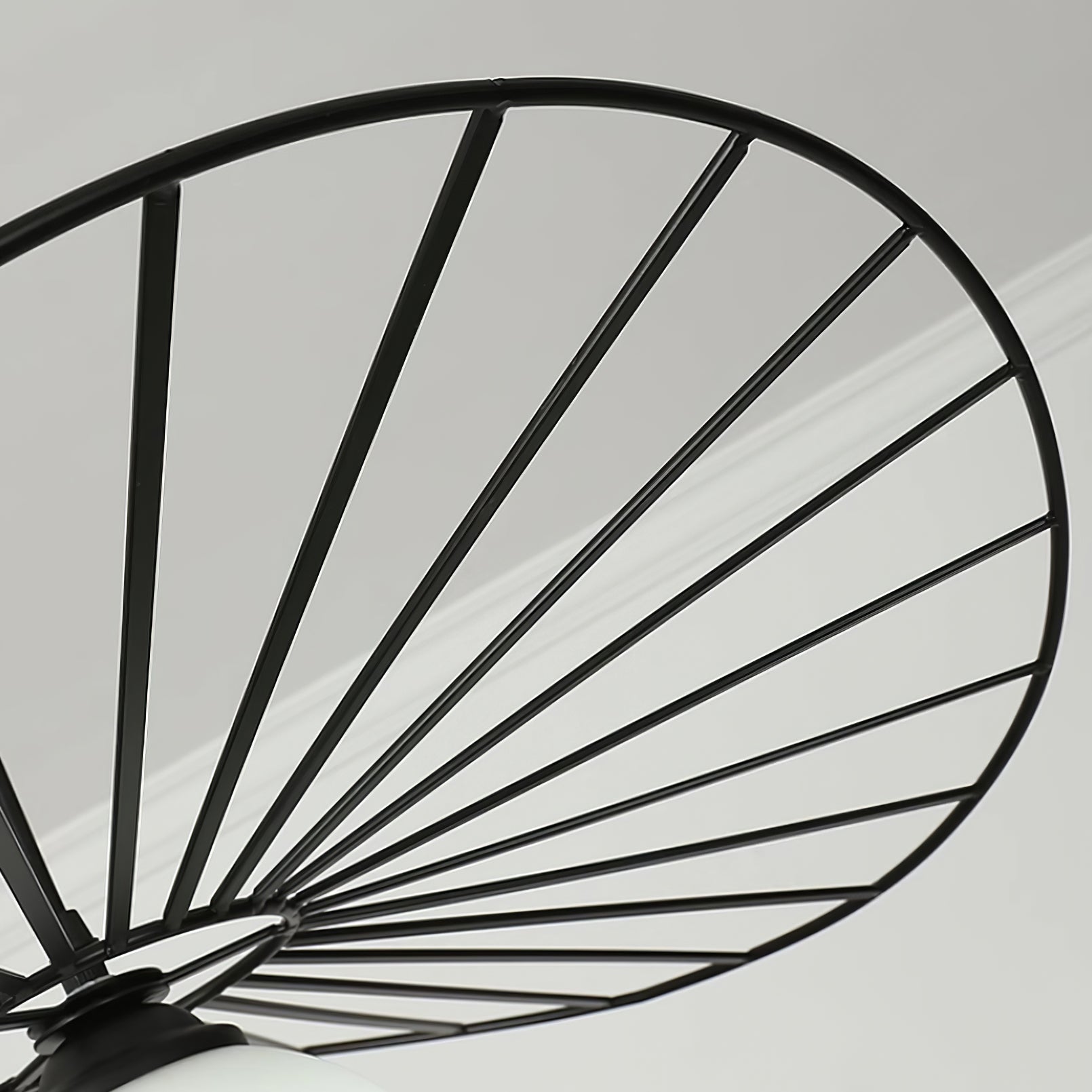 Fluora Hat Pendant Lamp Wire Sculptural - Letslighting