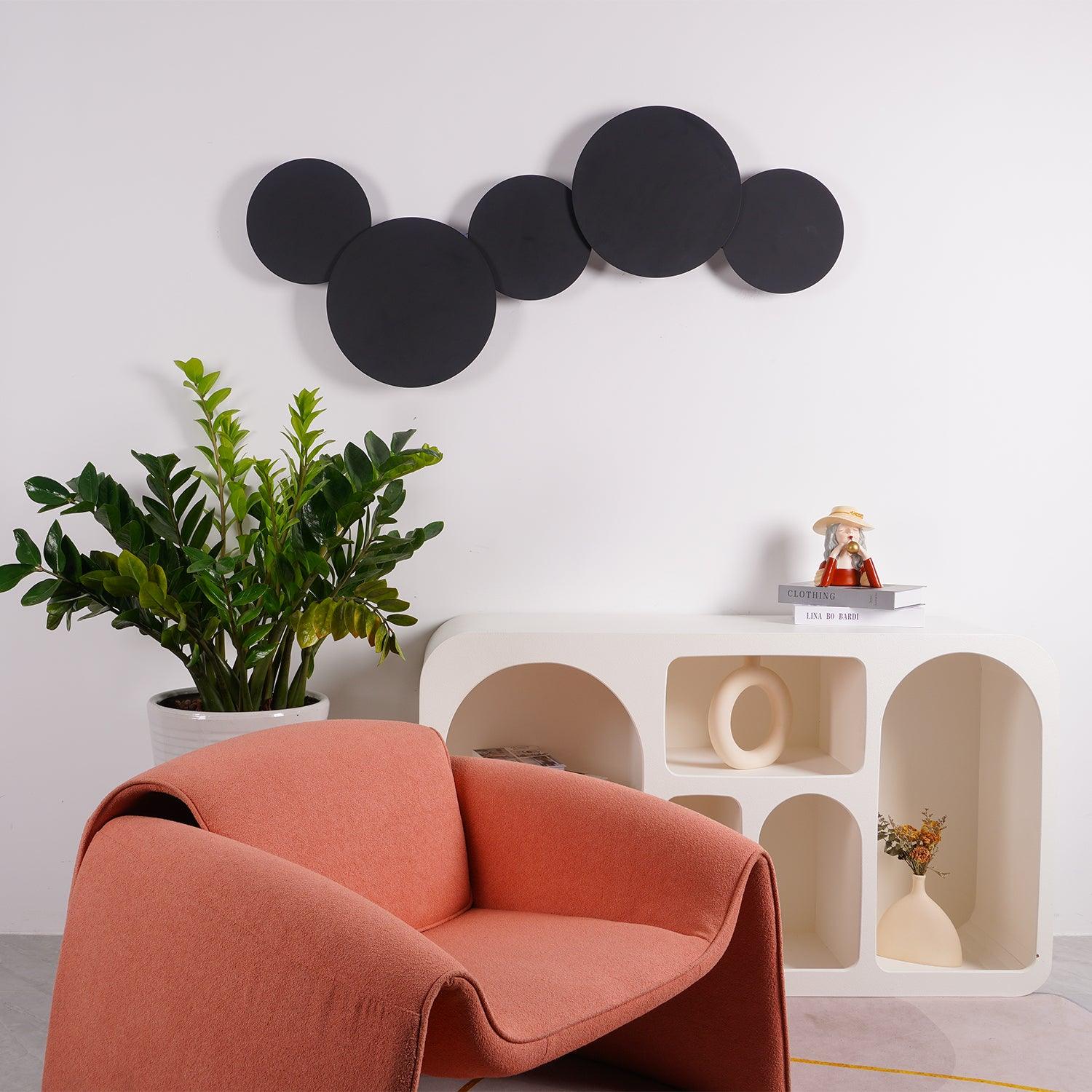 Megan Geometric Disc Wall Lamp - Letslighting
