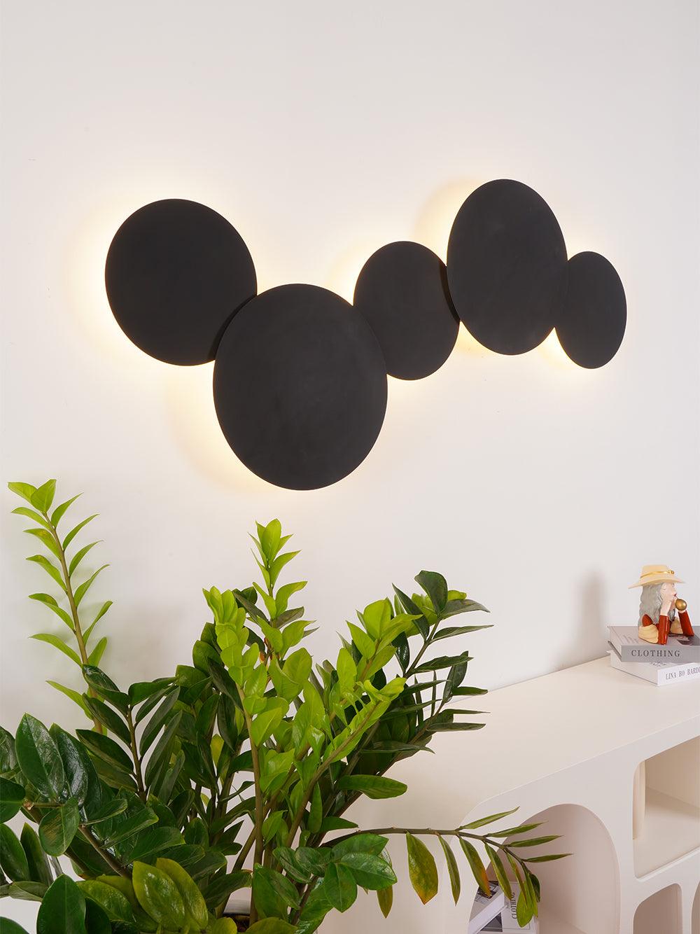 Megan Geometric Disc Wall Lamp - Letslighting