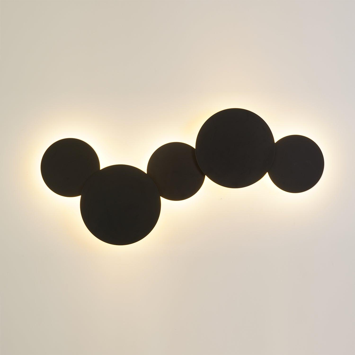 Megan Geometric Disc Wall Lamp - Letslighting