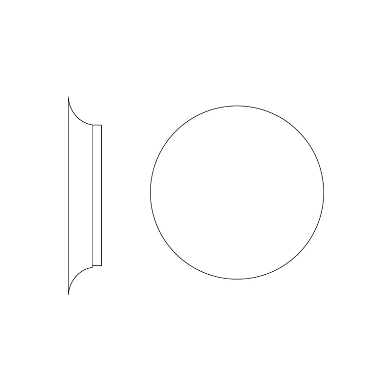 Megan Geometric Disc Wall Lamp - Letslighting