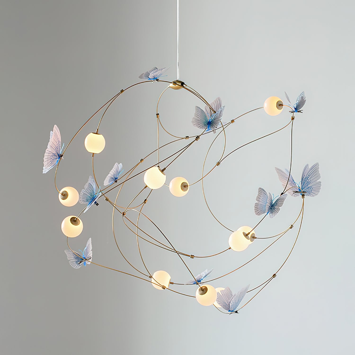 Flutterveil Chandelier Butterfly Dreamy - Letslighting