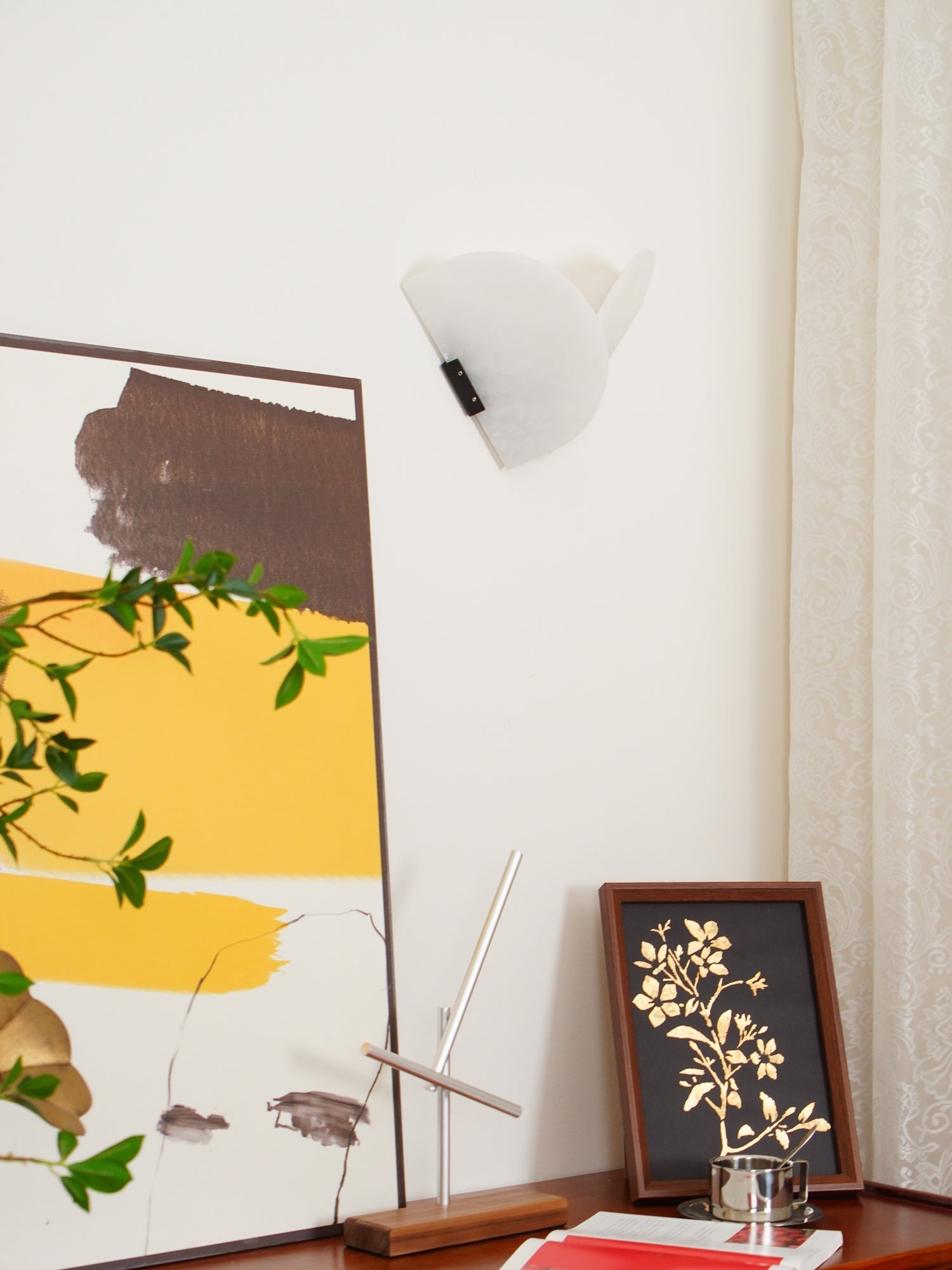 Cevelaris Heart Alabaster Wall Light - Letslighting