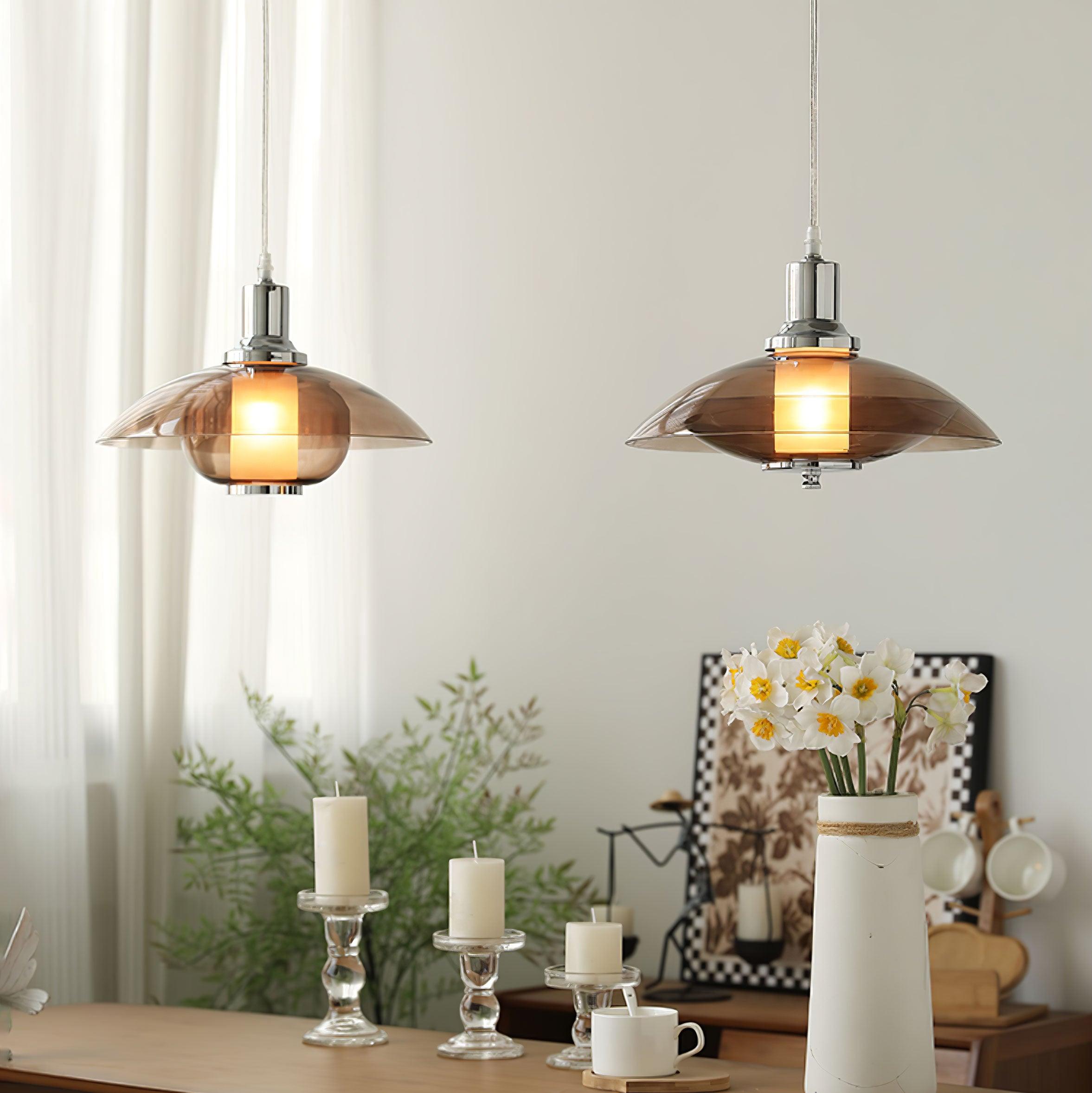 Aurelia Flying Saucer Pendant Light - Letslighting