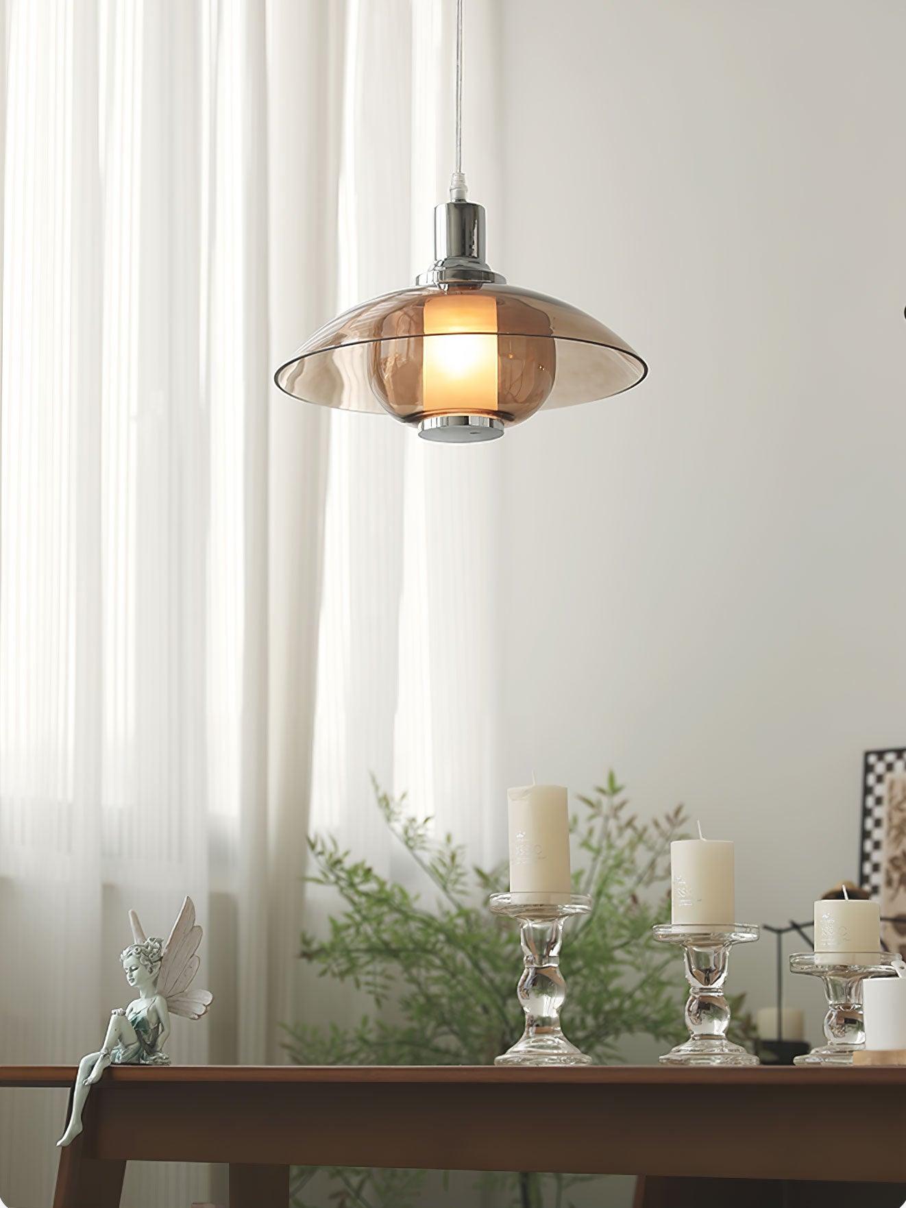 Aurelia Flying Saucer Pendant Light - Letslighting