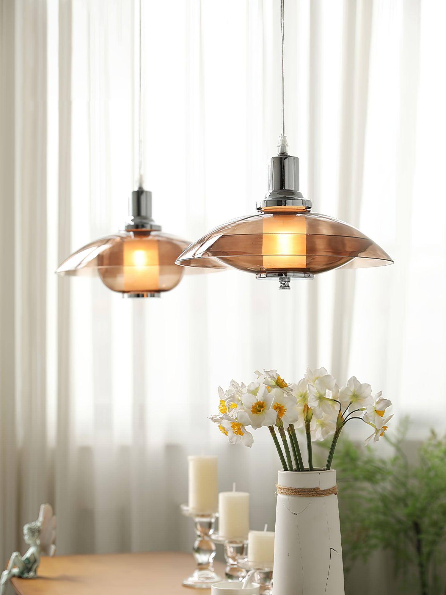 Aurelia Flying Saucer Pendant Light - Letslighting
