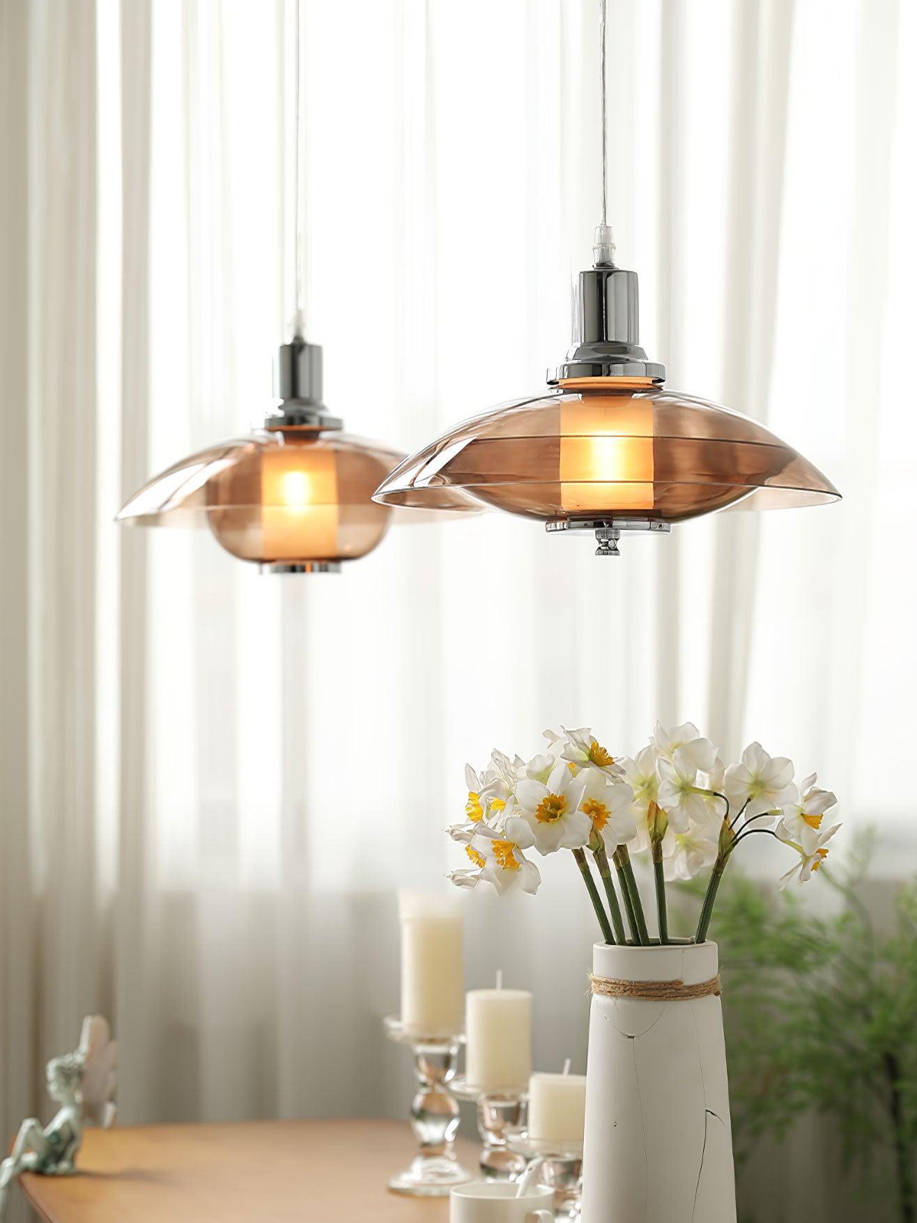 Aurelia Flying Saucer Pendant Light - Letslighting