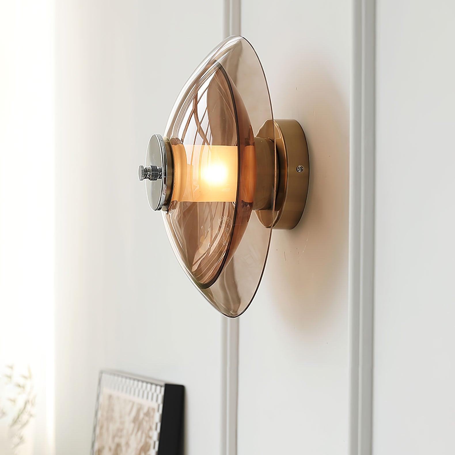 Vasolir Flying Saucer Chrome Wall Light - Letslighting