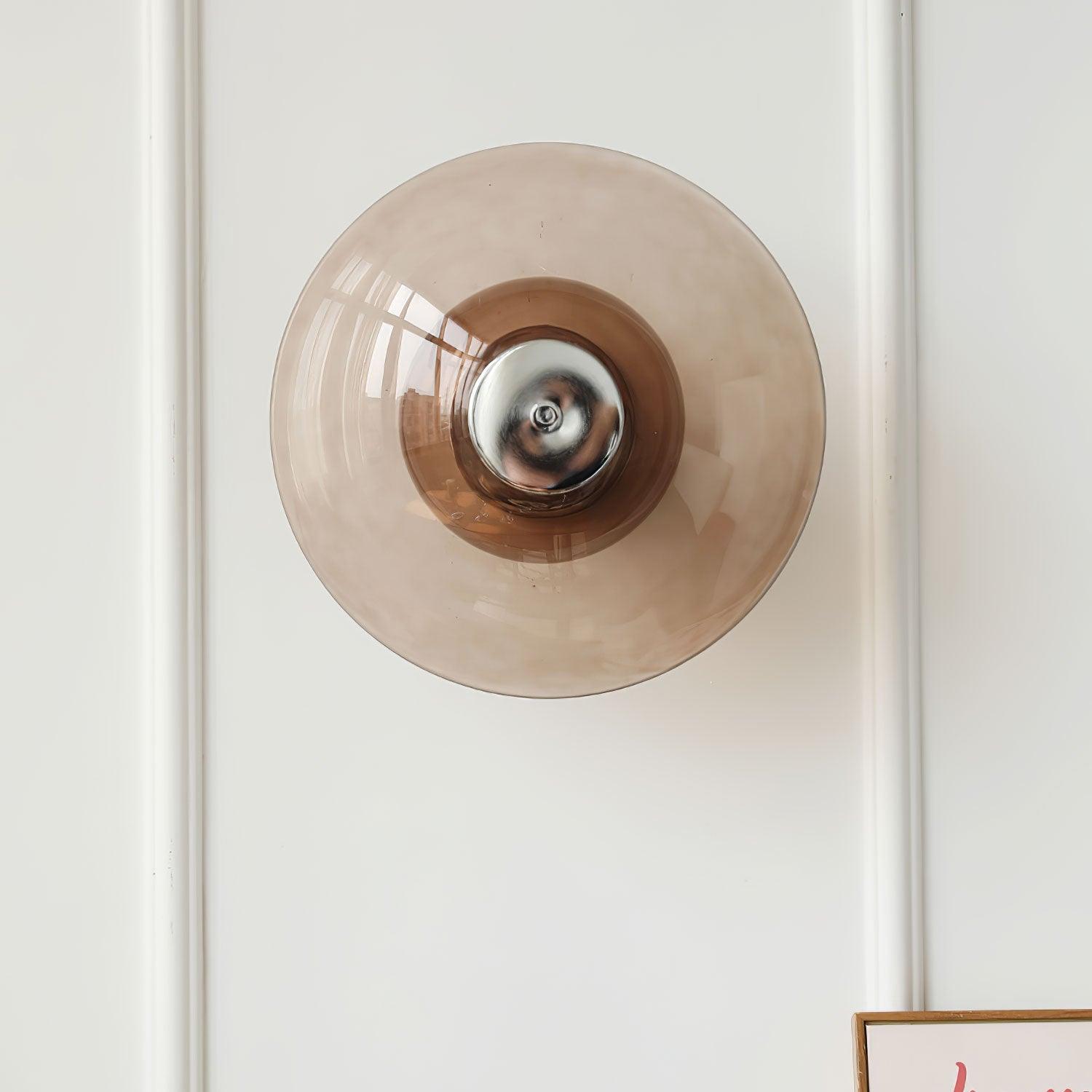 Vasolir Flying Saucer Chrome Wall Light - Letslighting