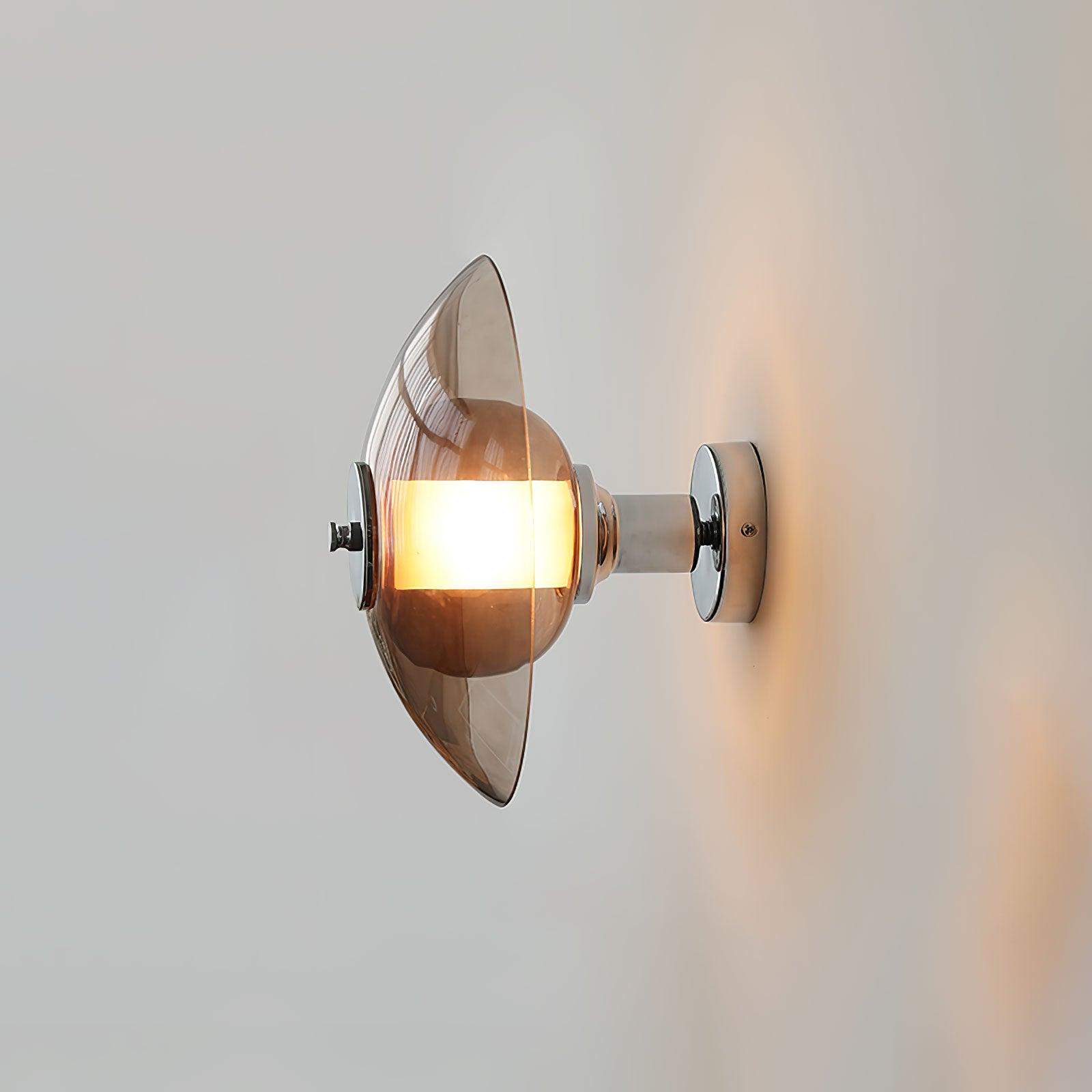 Vasolir Flying Saucer Chrome Wall Light - Letslighting