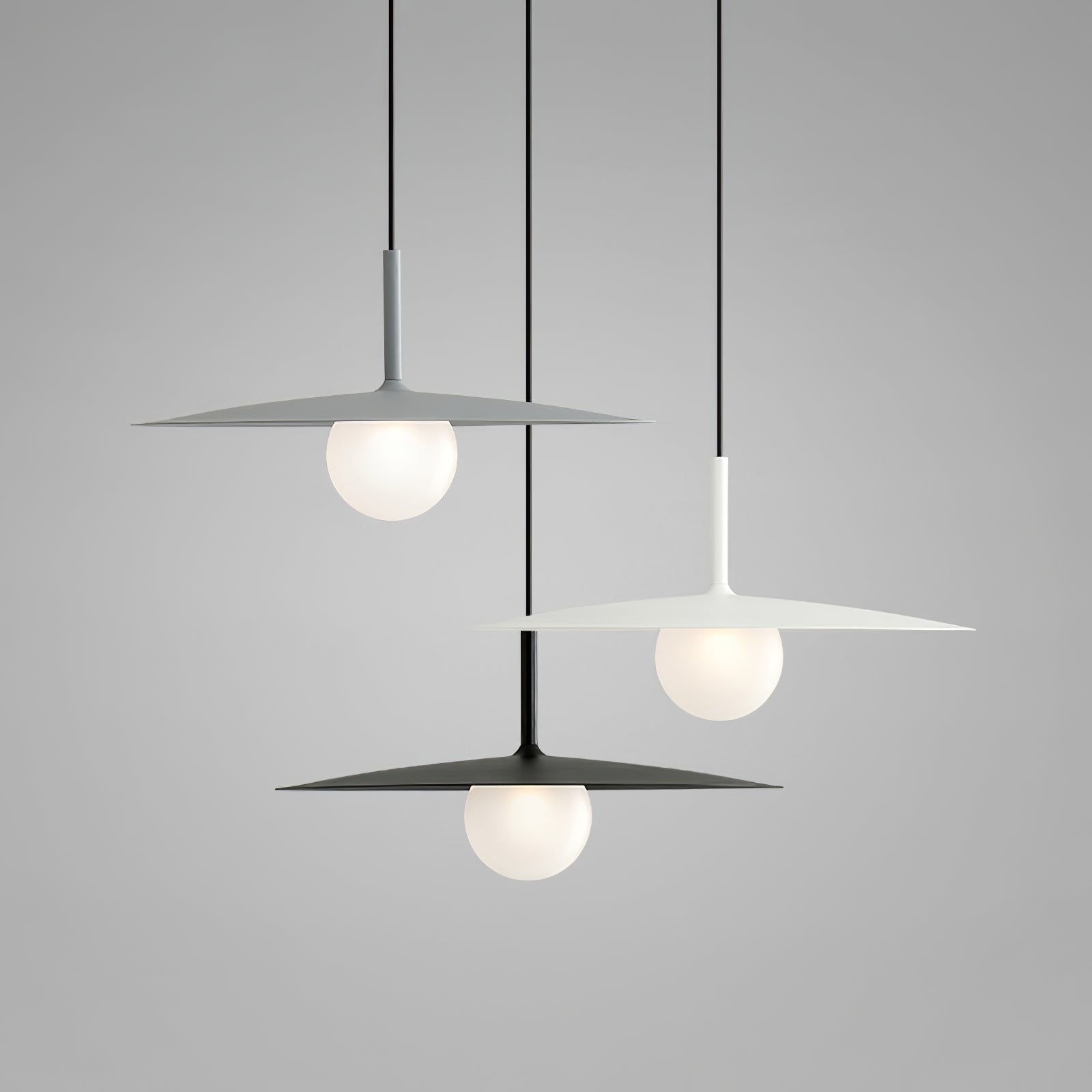 Lustra Pendant Lamp Plate Shade for Living Room - Letslighting