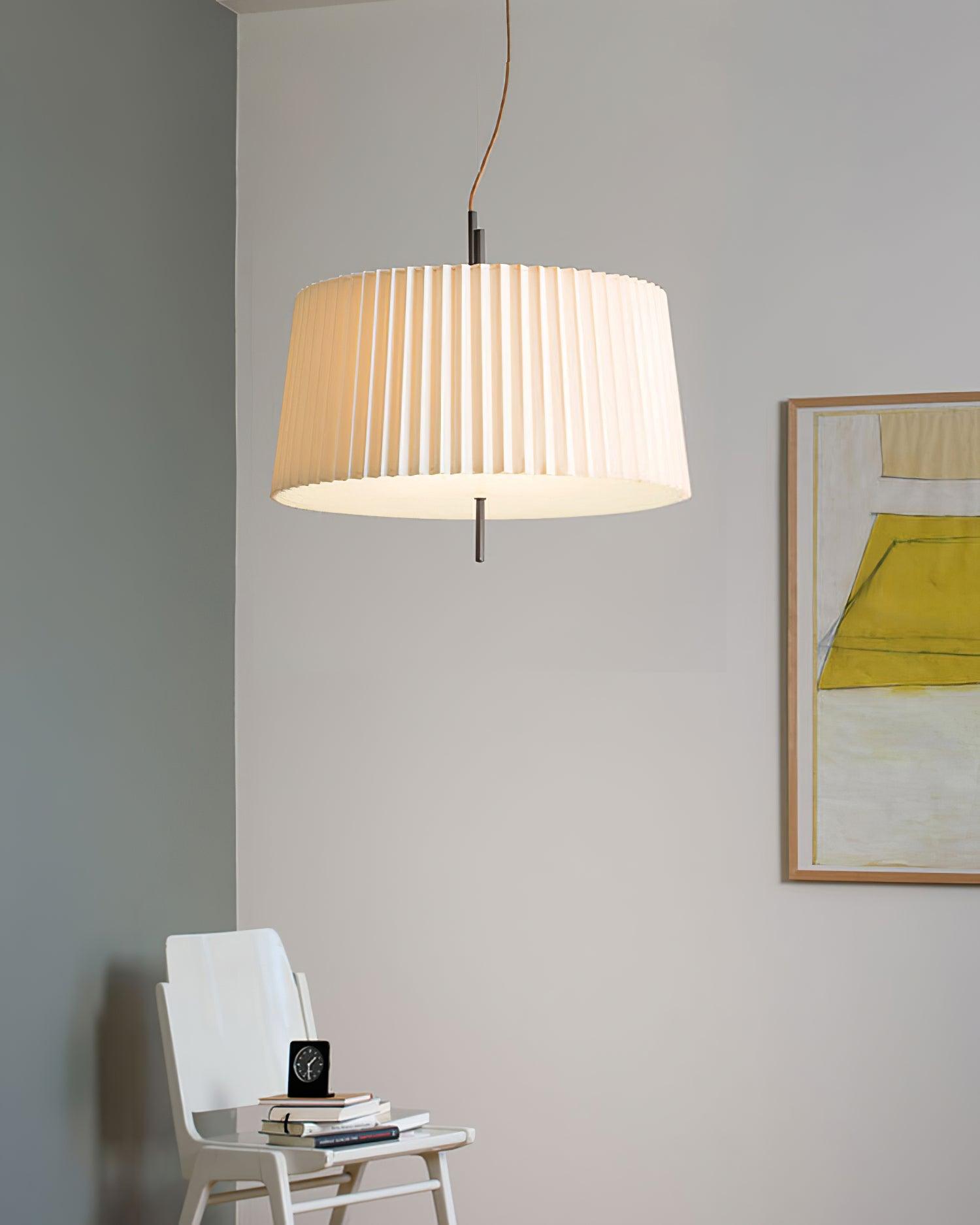 Folie Pendant Lamp Pleated Minimalist Serene - Letslighting