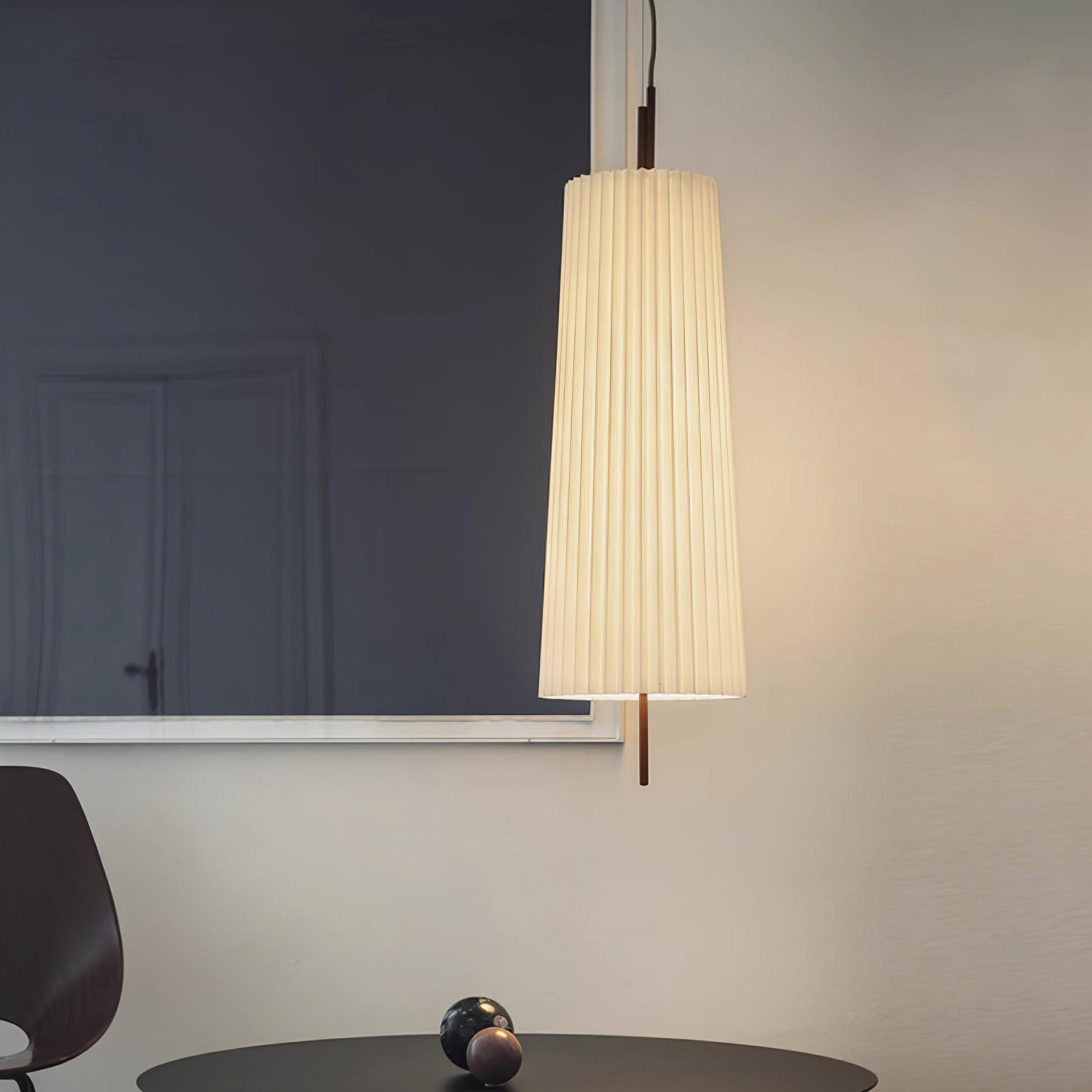 Folie Pendant Lamp Pleated Minimalist Serene - Letslighting