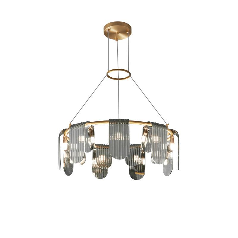 Leo Modern Glass Chandelier - Letslighting