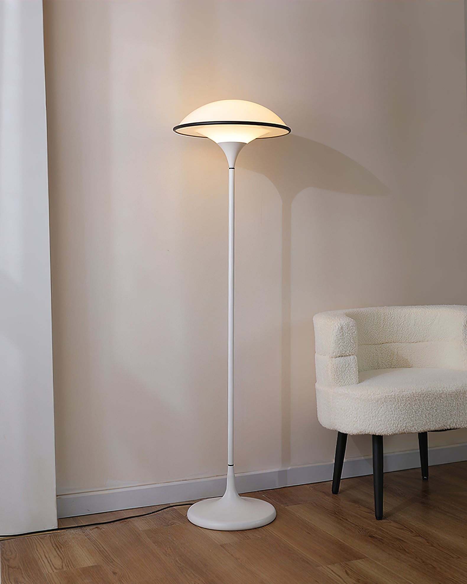 Ormaren Retro Acrylic Floor Lamp - Letslighting