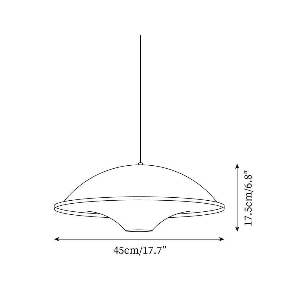 Eclipta Pendant Lamp UFO-like - Letslighting