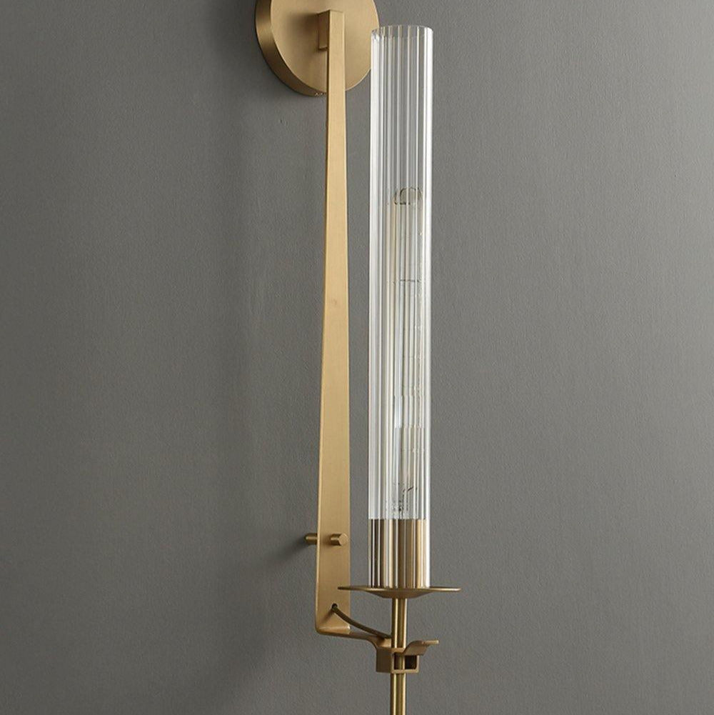Kristy Glass Indoor Wall Lamp Farmhouse - Letslighting