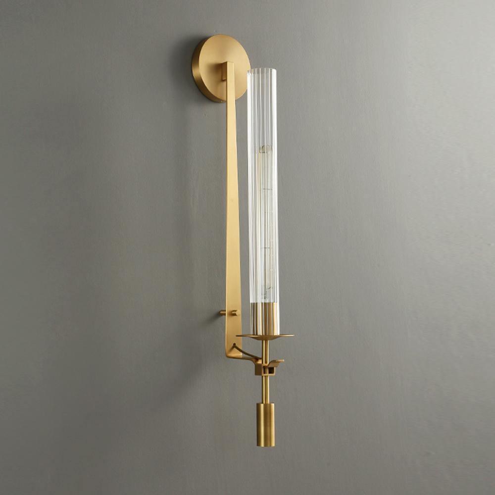 Kristy Glass Indoor Wall Lamp Farmhouse - Letslighting