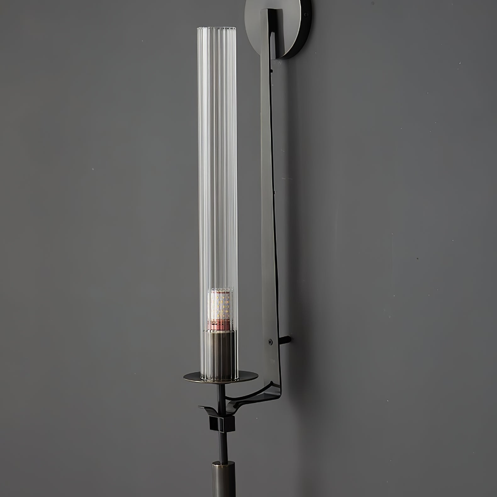 Kristy Glass Indoor Wall Lamp Farmhouse - Letslighting
