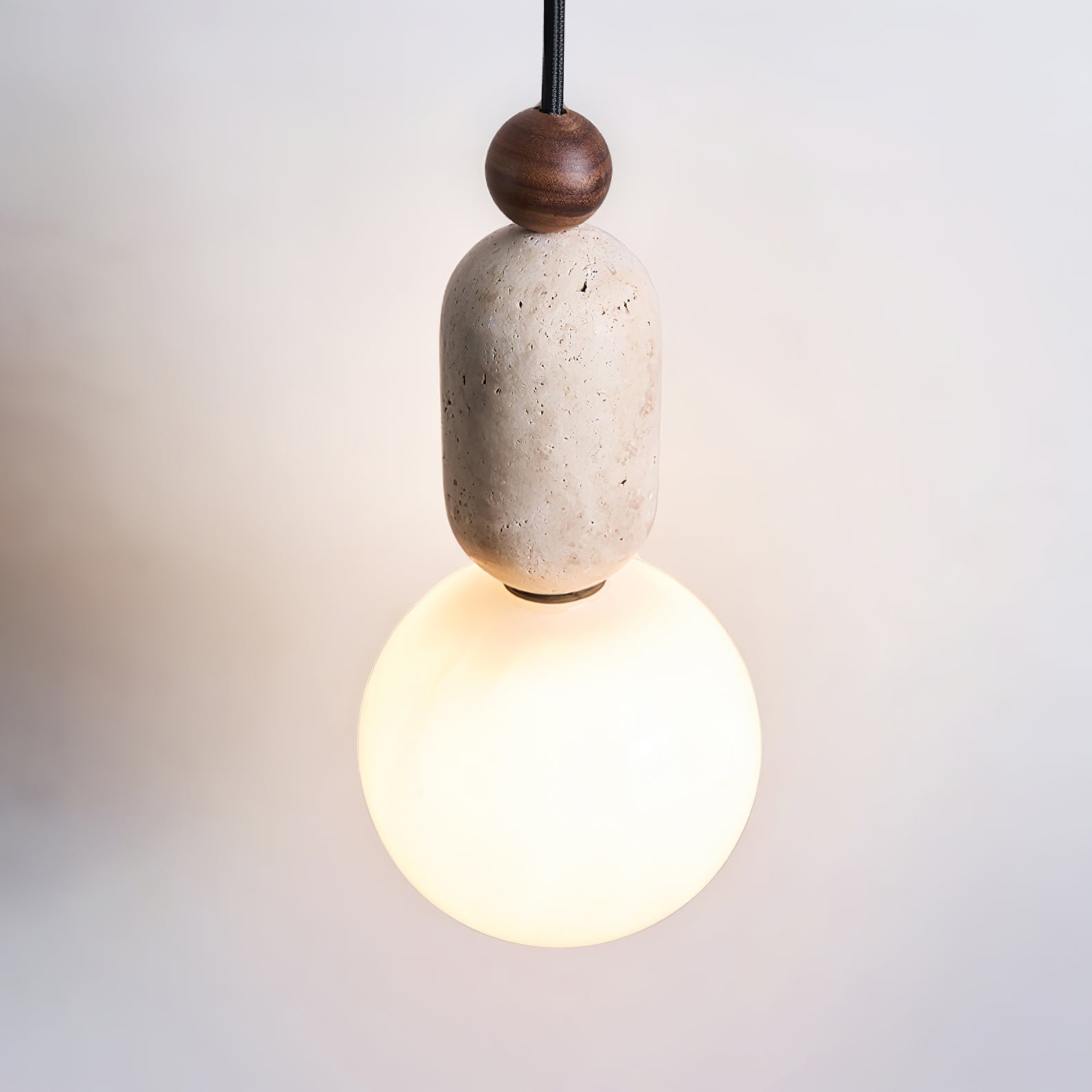 Vaarnii Travertine Pendant Light