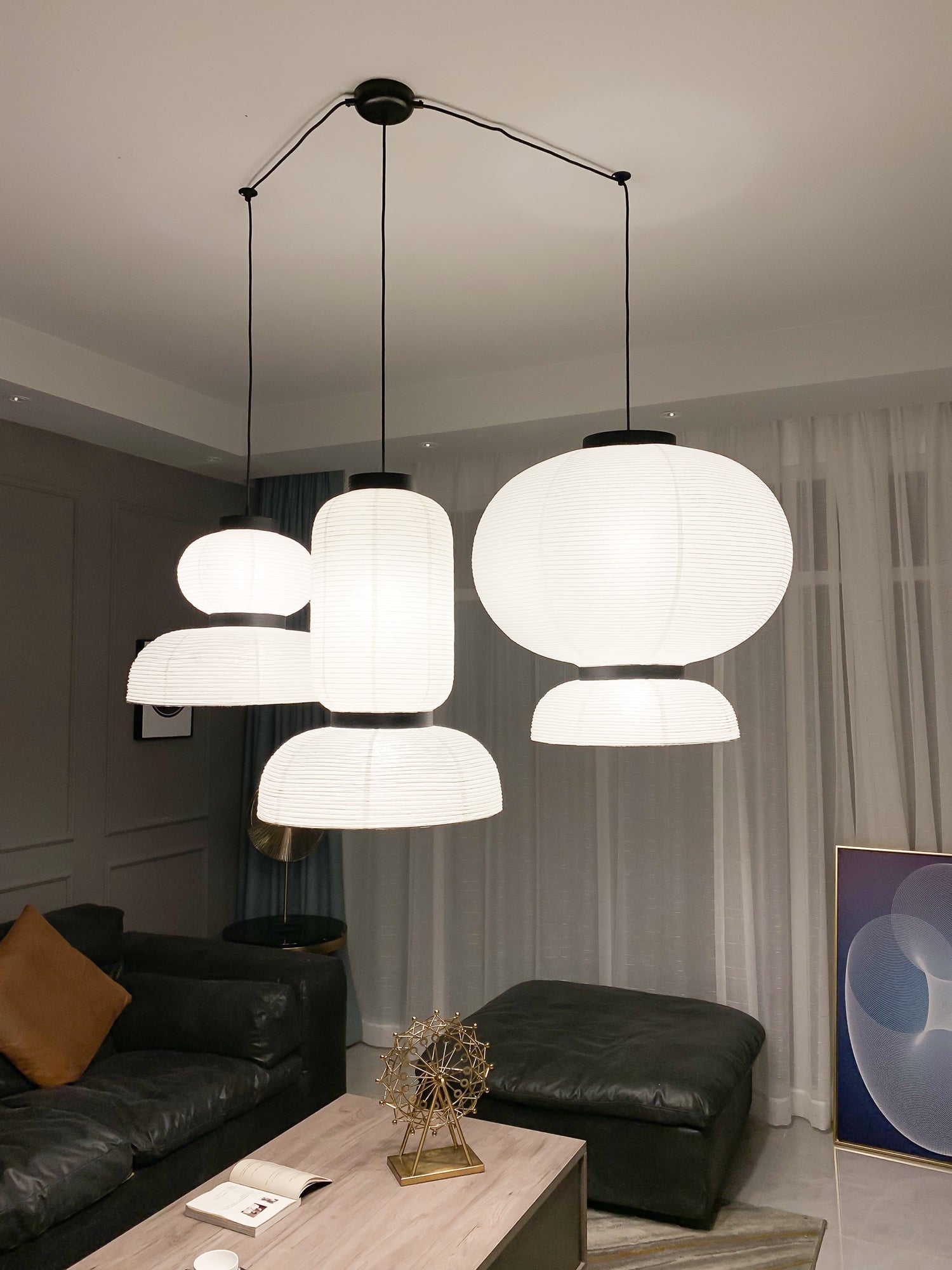 Tessire Paper Scandinavian Pendant Lamp - Letslighting