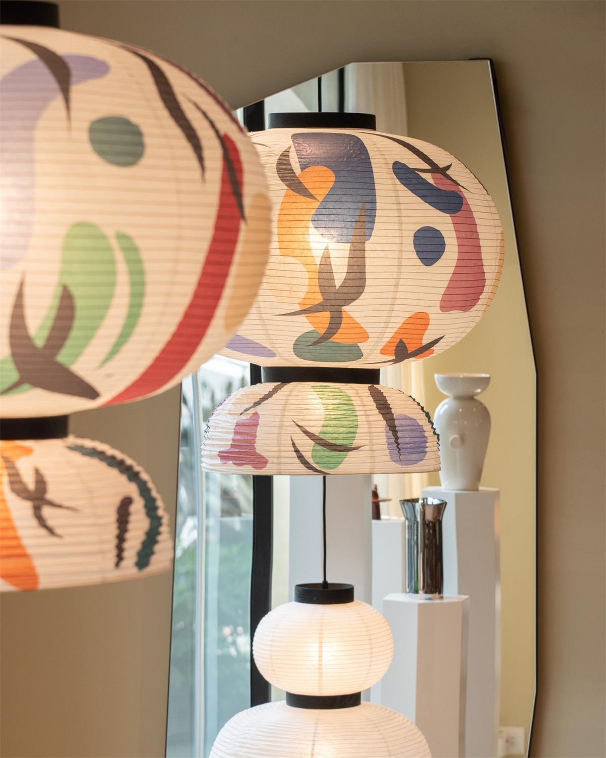 Formakami Pendant Lamp Abstract Layered Rice Paper - Letslighting