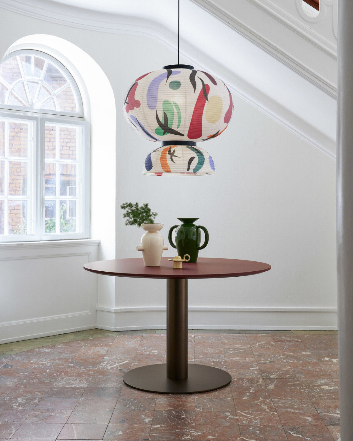 Formakami Pendant Lamp Abstract Layered Rice Paper - Letslighting