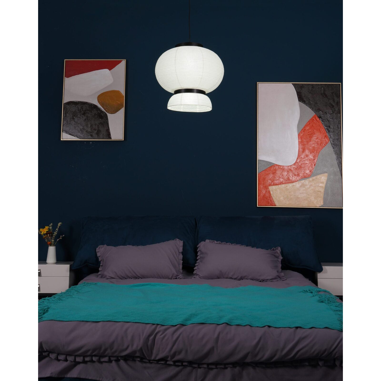 Cutheion Individual Creativity Rice Paper Pendant Lamp - Letslighting